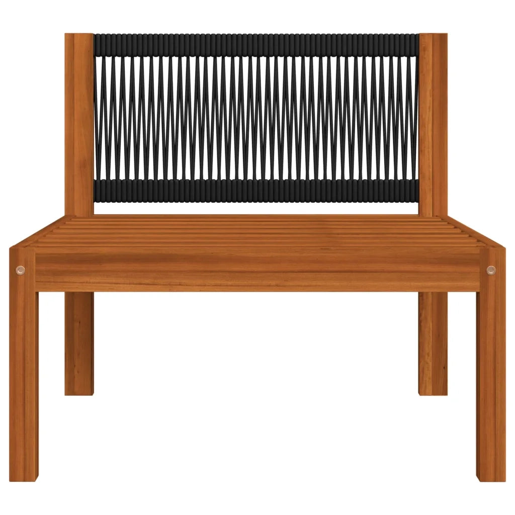 Set Divani da Giardino 8 pz con Cuscini Crema Massello Acacia cod mxl 37844