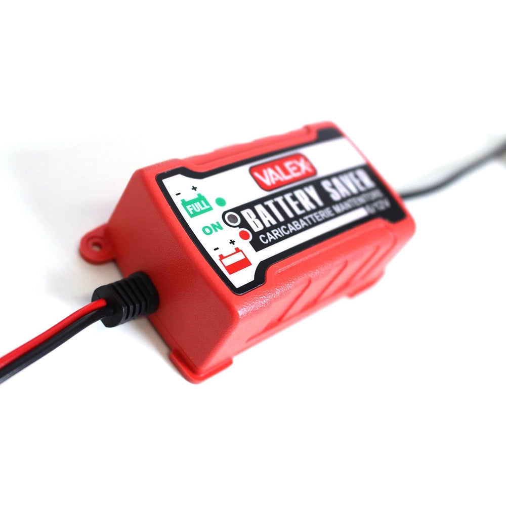 CARICABATTERIA E MANTENITORE DI CARICA BATTERY SAVER BATTERIA LITIO VALEX