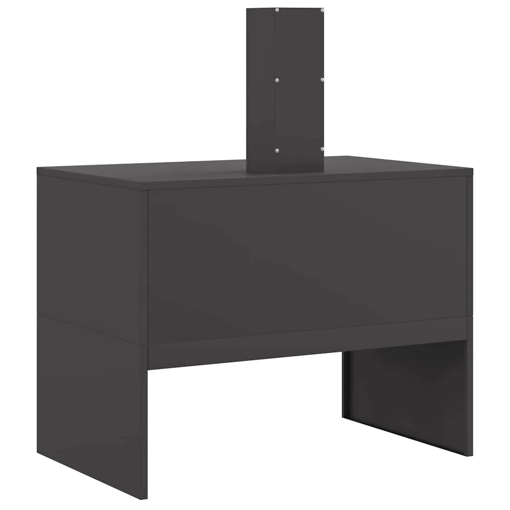 Focolare Nero 80 x 50 x 96 cm Acciaio laminato a freddo 858936