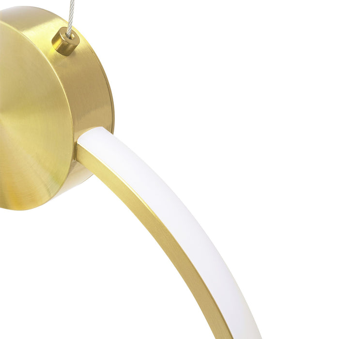 Lampada Da Soffitto Led App1393-cp Gold 30cm