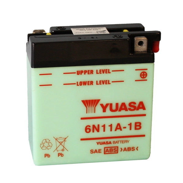 BATTERIA YUASA 6N11A-1B 6V 11 Ah