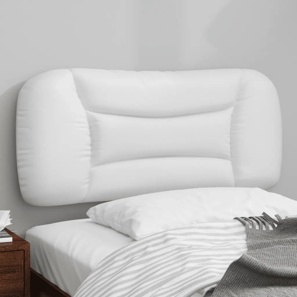 Cuscino Testiera Hvar Bianco 80 cm in Similpelle CFW6030442