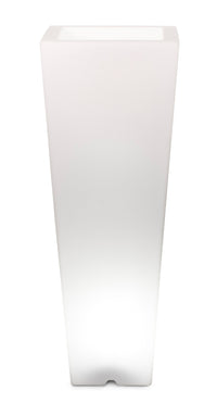 Vaso Luminoso 34x86 cm in Resina Arkema Quadro 86 SL
