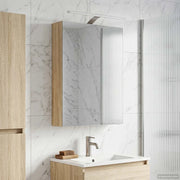 Mobiletto per specchio da bagno Rovere Sonoma 50 x 14,5 x 70 cm 889049