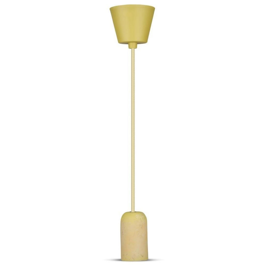Lampadario in sospensione Cocrete Pendant colore Light Giallo