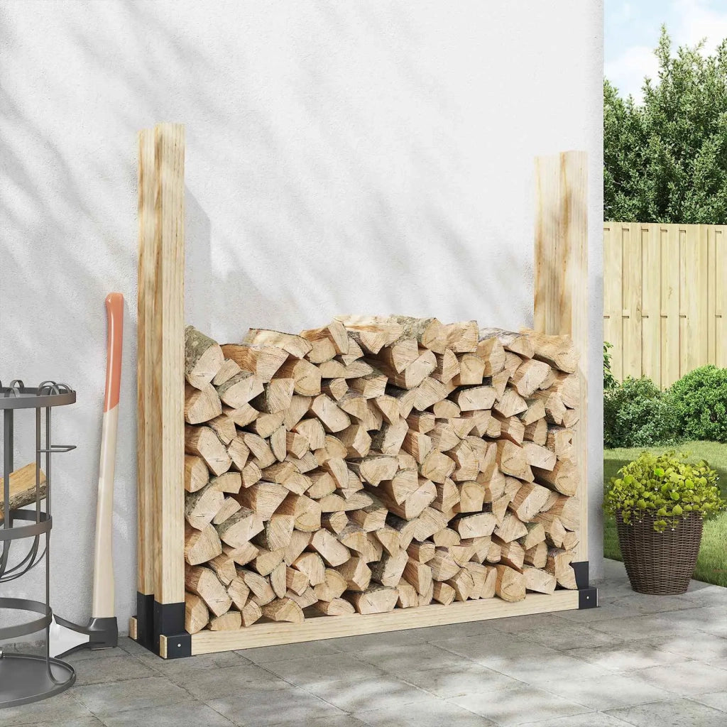 Aiuto per Impilare Legna 2 pcs Antracite 34 x 10 x 15 cm Acciaio 42030117