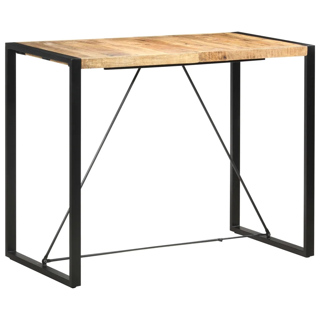 Tavolo da Bar 140x70x110cm in Legno Massello di Mango cod mxl 58840