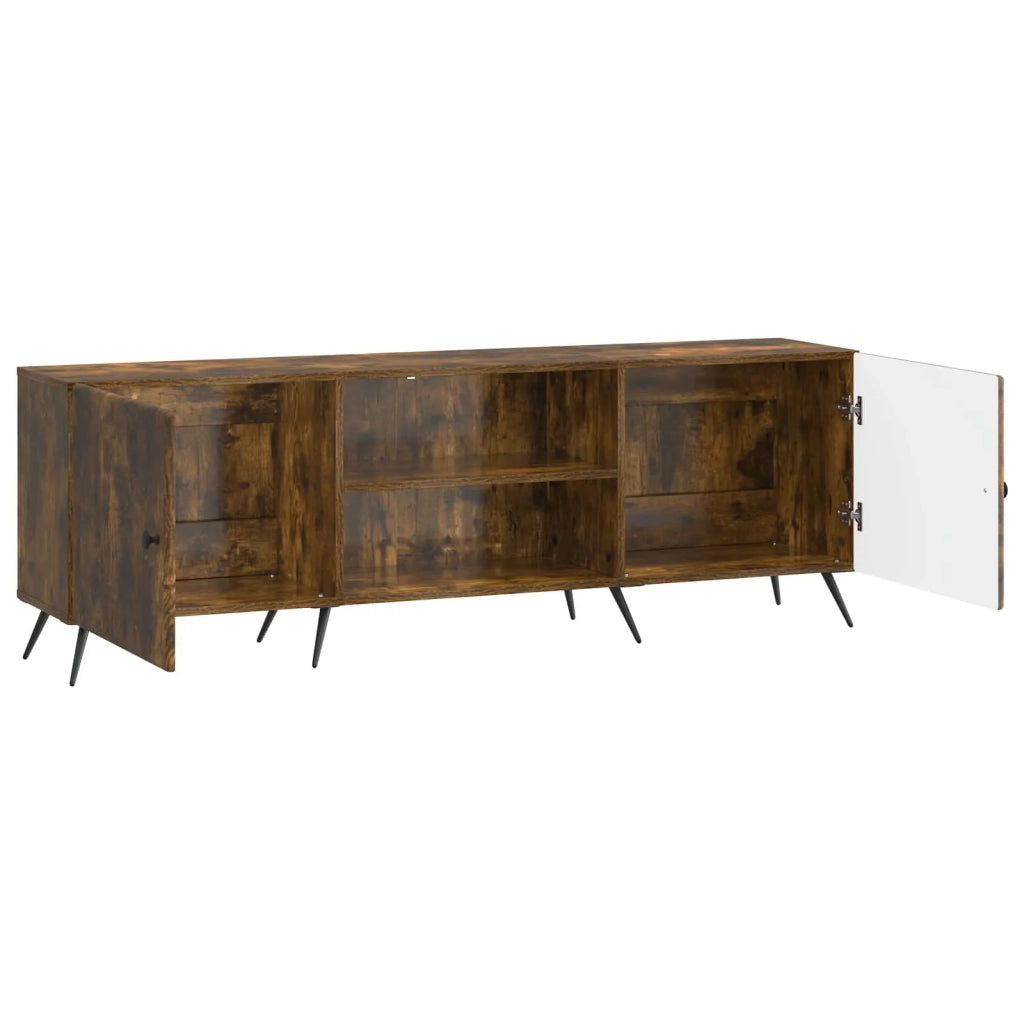Mobile TV Rovere Fumo 150 x 31 x 50 cm Legno ingegnerizzato 895610