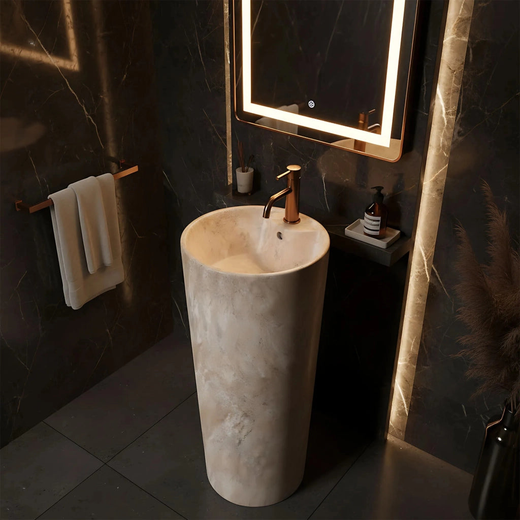 Lavabo Monolitico Blanka Savana Matt
