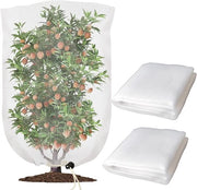 2 pezzi 3.3x4.5m rete per proteggere alberi da frutta da insetti e uccelli con rete a mesh botanico