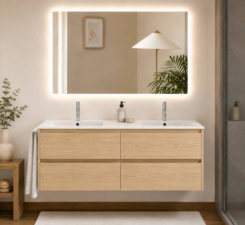 Mobile bagno componibile IBIZA QUATTRO con lavabo, senza specchio – Estepa