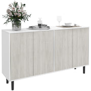 Credenza ¨C Minimal ¨C Bianco Grigio 121x37x75