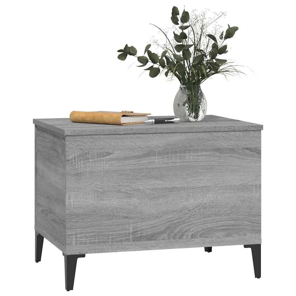 Tavolino salotto | Tavolino da caff¨¨ | Tavolino da Soggiorno Grigio Sonoma 60x44,5x45 cm Legno Multistrato