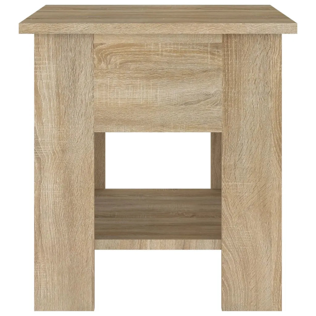 Tavolino da Salotto-Tavolino da soggiorno-Tavolo Rovere Sonoma 40x40x42 cm Legno Multistrato