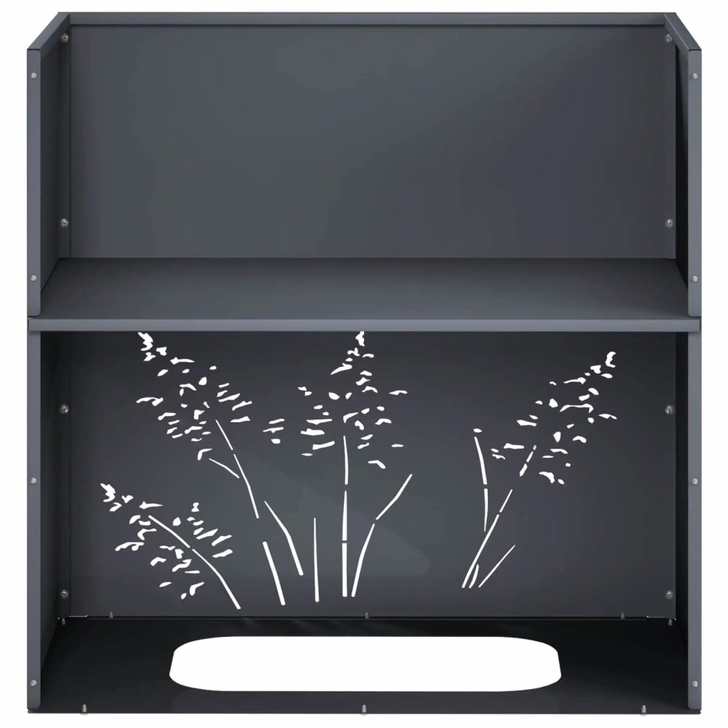 Vaso da giardino 2 pz Antracite 50 x 30 x 49 cm 8005811
