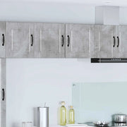 Armadietto a muro PORTO 2 pcs Grigio cemento 40 x 31 x 40 cm