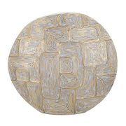 Vaso Decorativo VKH662, Oro, Poliresina, 48x13x44,5 cm