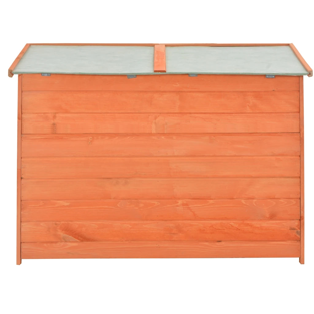 Capanno per Attrezzi in Legno 128x42x91 cm CFW5510242