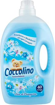 SET 8 PZ AMMORBIDENTE COCCOLINO 3+1LT FRAGRANZA PRIMAVERA DA 40 LAVAGGI