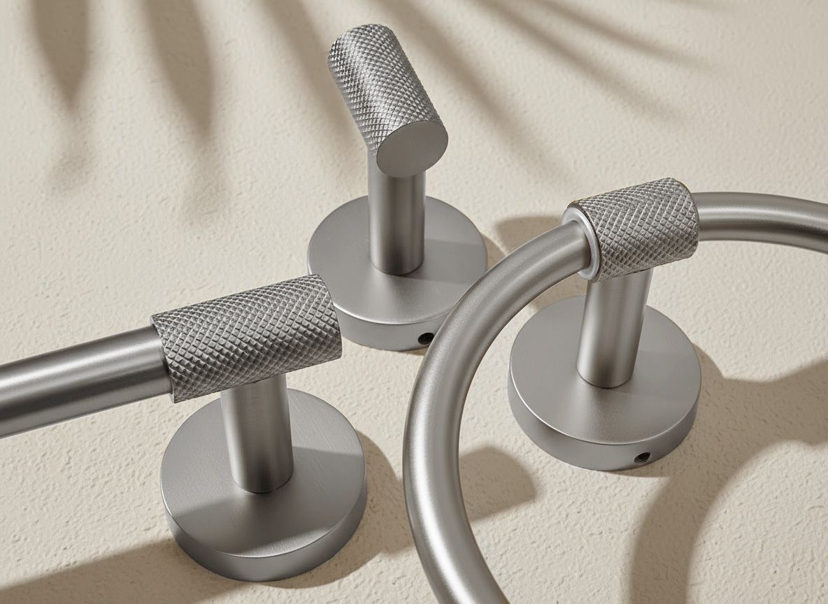 Portasciugamano Da Bagno 5701 Galo Brush Nickel