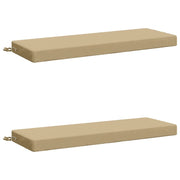 Cuscini per Panchina a 2 Pezzi SOEST 2 pz 100% Poliestere Beige 949745