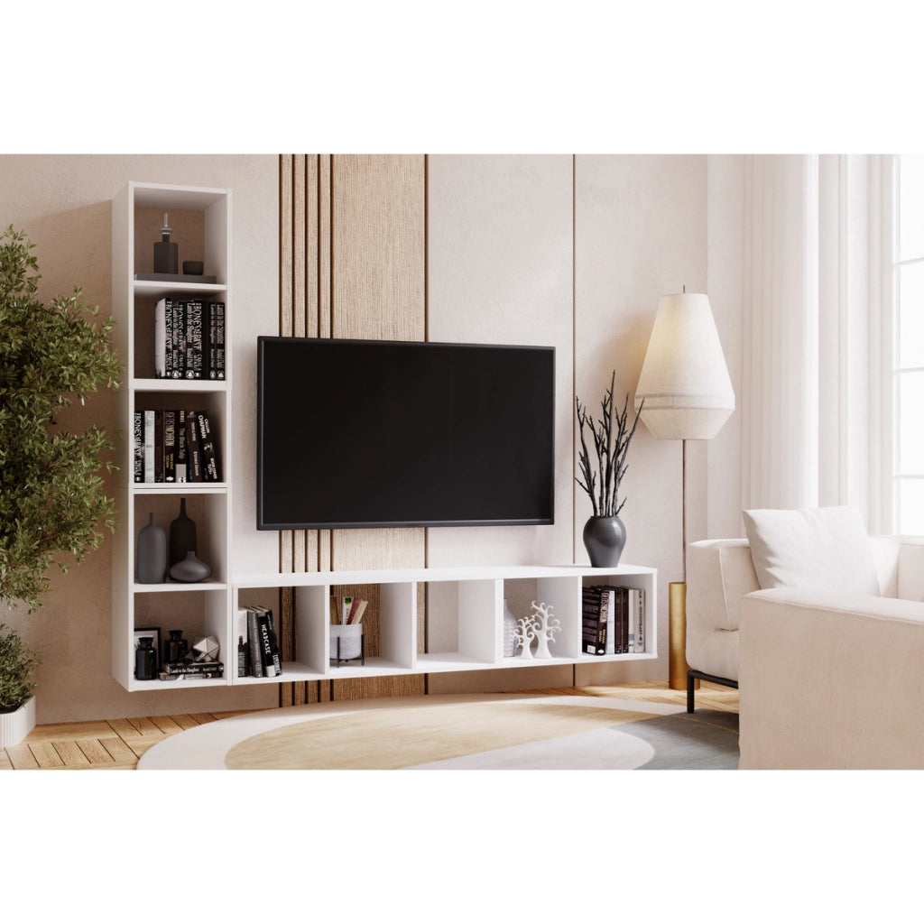 Libreria Modulare Modus 3x1 Bianca