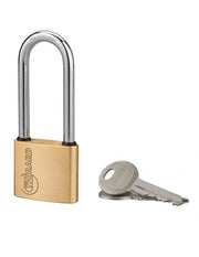 Lucchetto Ruck in ottone 40 mm con arco semi-alto in acciaio, 2 chiavi – THIRARD