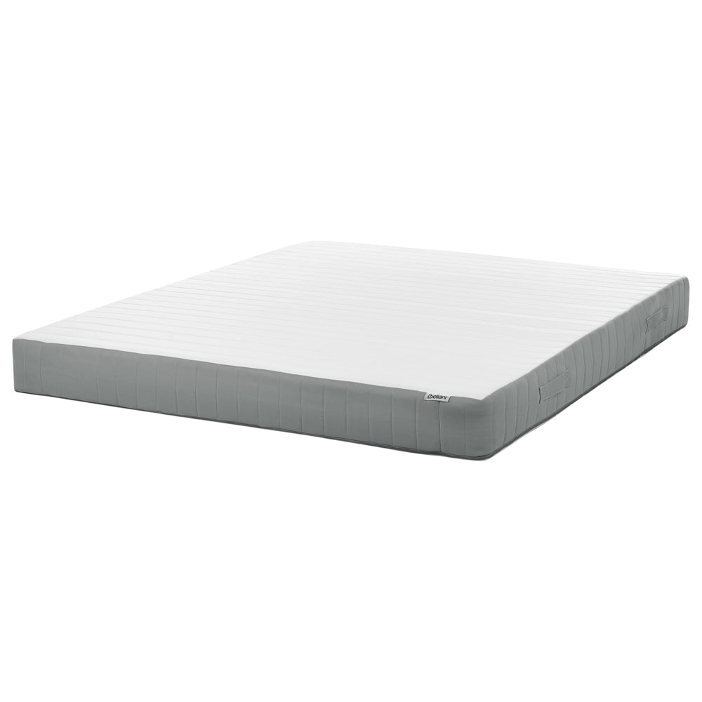 Materasso a molle insacchettate EU matrimoniale con maniglie imbottitura in memory foam rivestimento rimovibile 180 x 200 cm Rigidità media Design moderno trapuntato