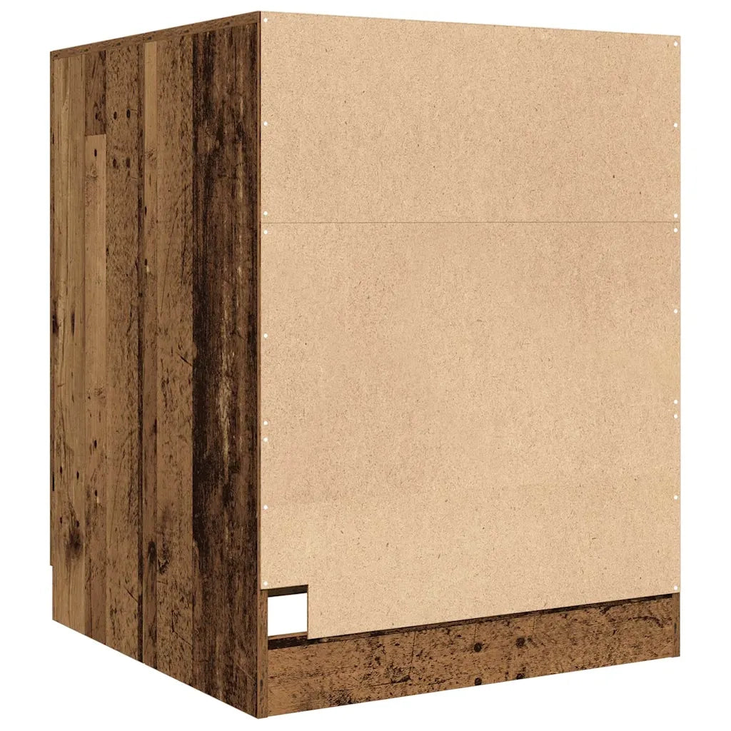 Mobile per Lavatrice Legno Antico 70,5x71,5x91,5 cm CFW6379139