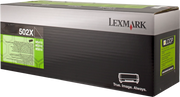 ORIGINAL Lexmark toner nero 502X 50F2X00 ~10000 Seiten cartuccia di stampa riutilizzabile