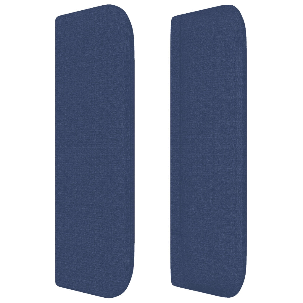 Giroletto a Molle con Materasso Blu 180x200 cm in Tessuto 3130615