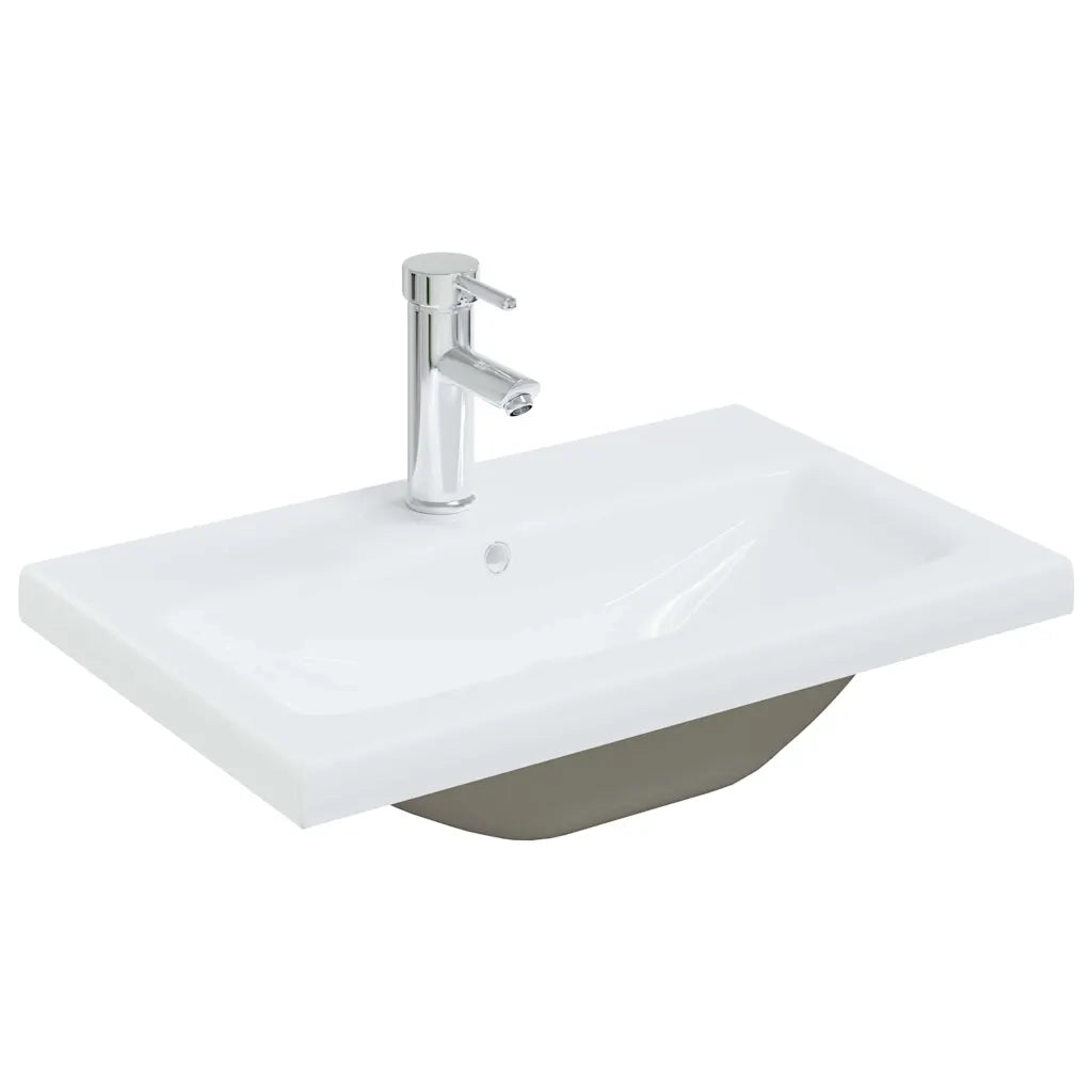 Armadio per Lavabo da Bagno Rovere Nero 60 x 39 x 62 cm 3333143
