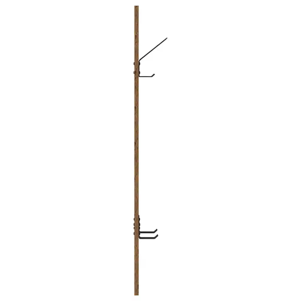 Appendiabiti a muro Legno vecchio 20 x 1,5 x 100 cm CFW9928723