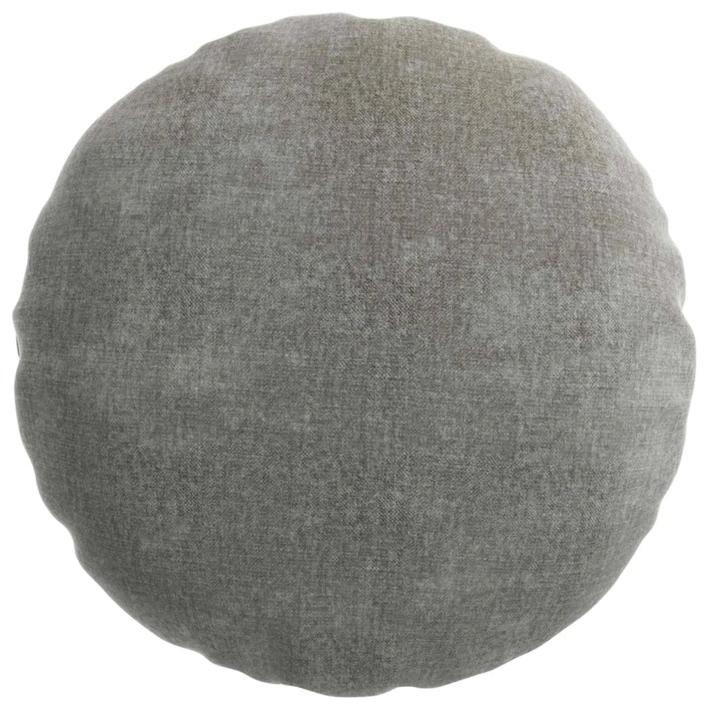 Federa 6 pz HEERLEN Grigio Scuro Ø 40 cm Tessuto Chenille 922308