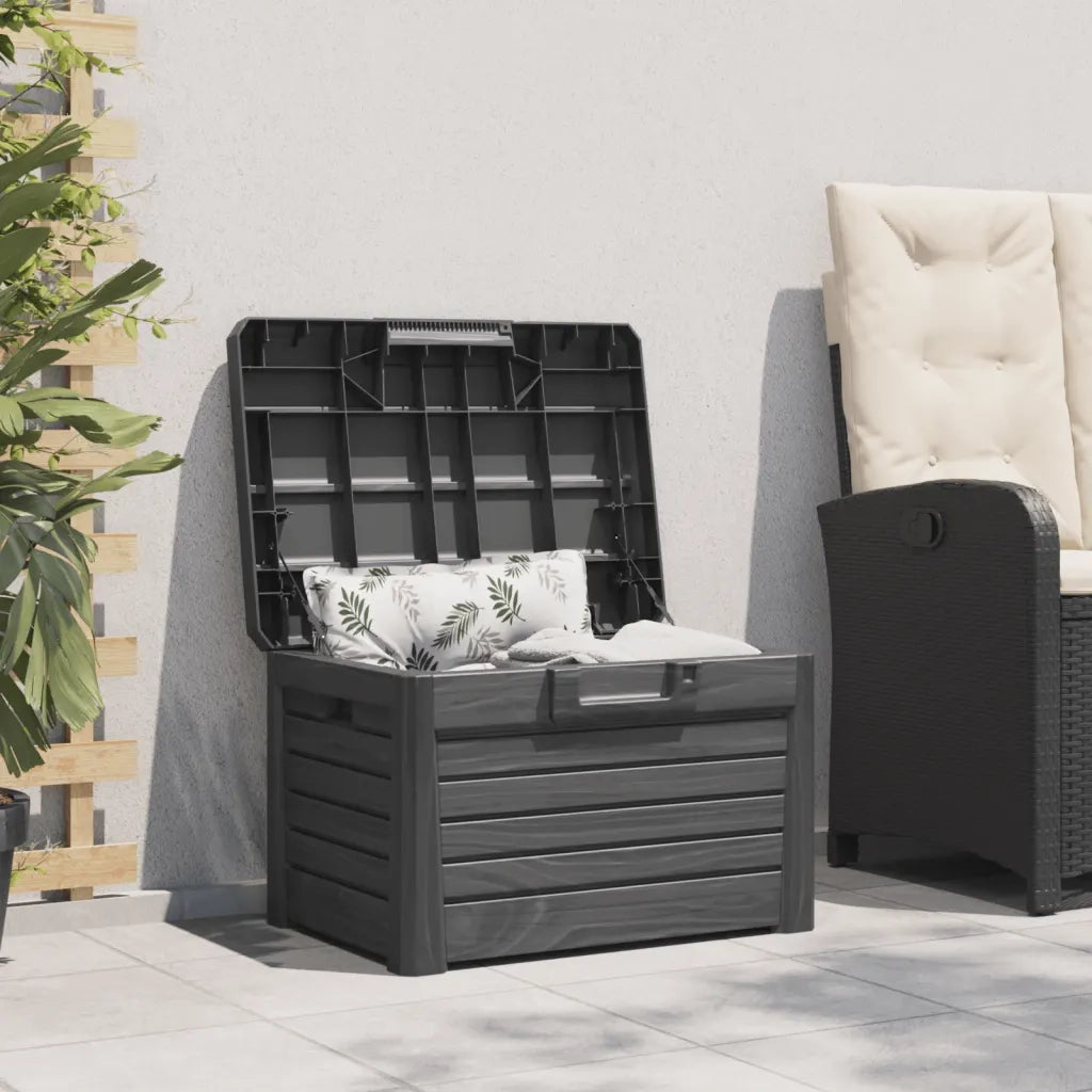Contenitore Cuscini Antracite 73x50,5x46,5 cm in Polipropilene CFW8548026