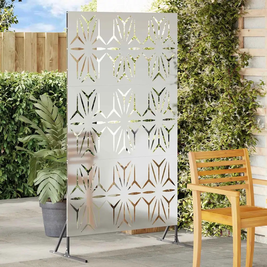 Schermo per Privacy Grigio 100 x 50 x 180 cm Acciaio CFW5769442