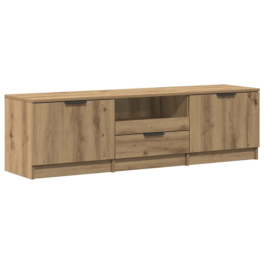 Mobile TV-Credenza TV-Console TV Artisan Rovere 140x35x40 cm Legno ingegnerizzato