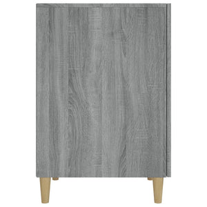 Scrivania Grigio Sonoma 140x50x75 cm in Legno Multistrato cod mxl 65751