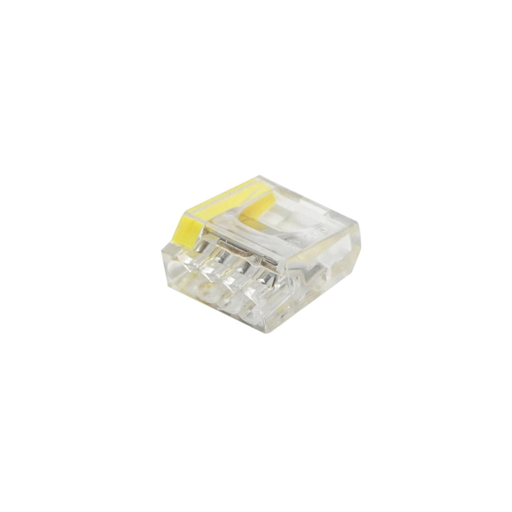 Connettore rapido per conduttore rigido 24A 450V, 4 poli 0,5-2,5mm Leader