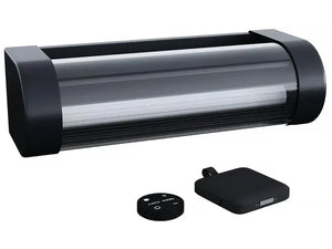 Apparecchio solare e ricaricabile Booster "Loma" da 150 a 900 Lumen - Nero