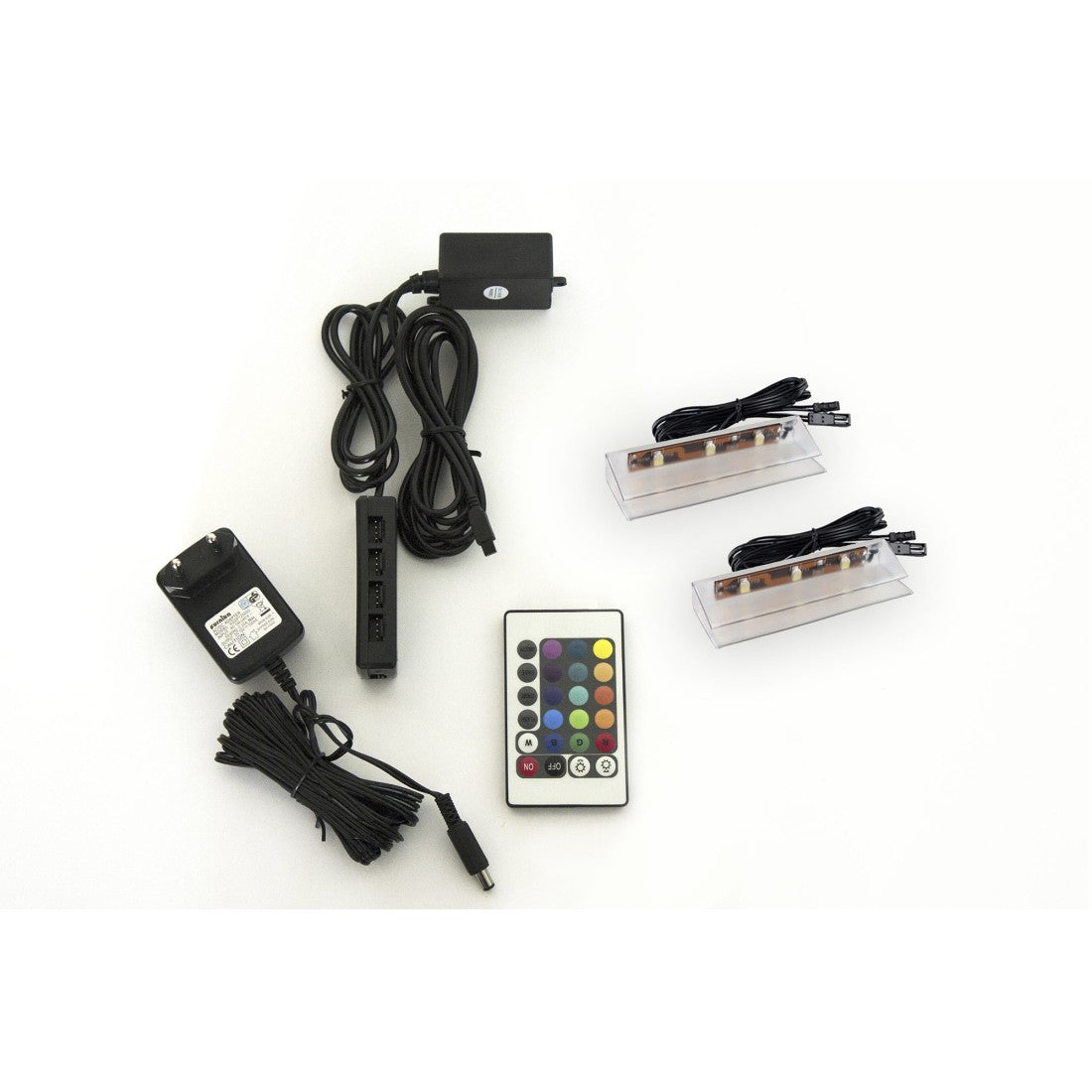 Illuminazione LED RGB 2 clipex per collezione RAVEN/OWL/BIRD