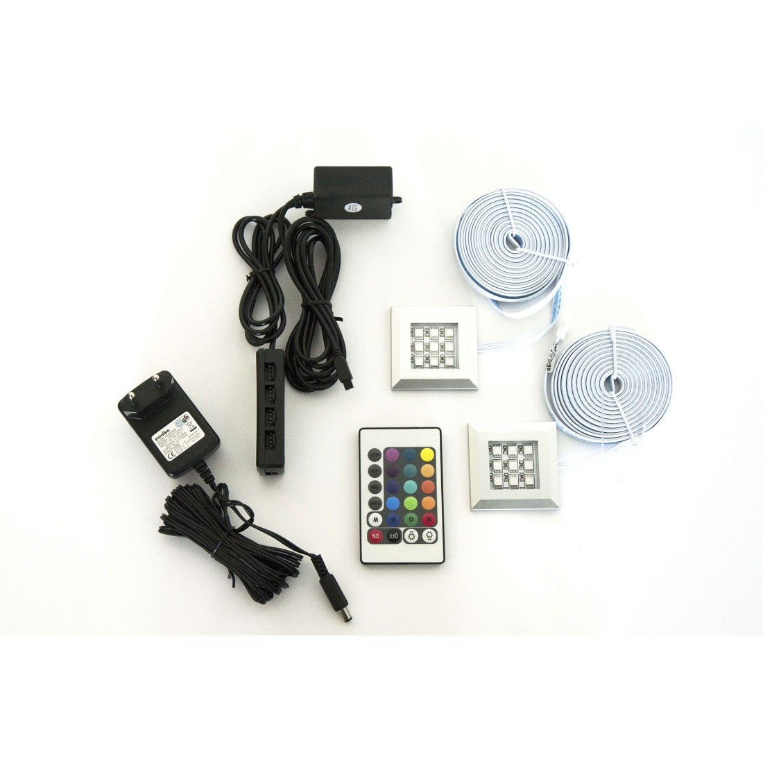 Illuminazione LED RGB 2 Squere per collezione CEPTO