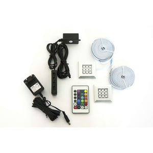 Illuminazione LED RGB 2 Squere per collezione CEPTO