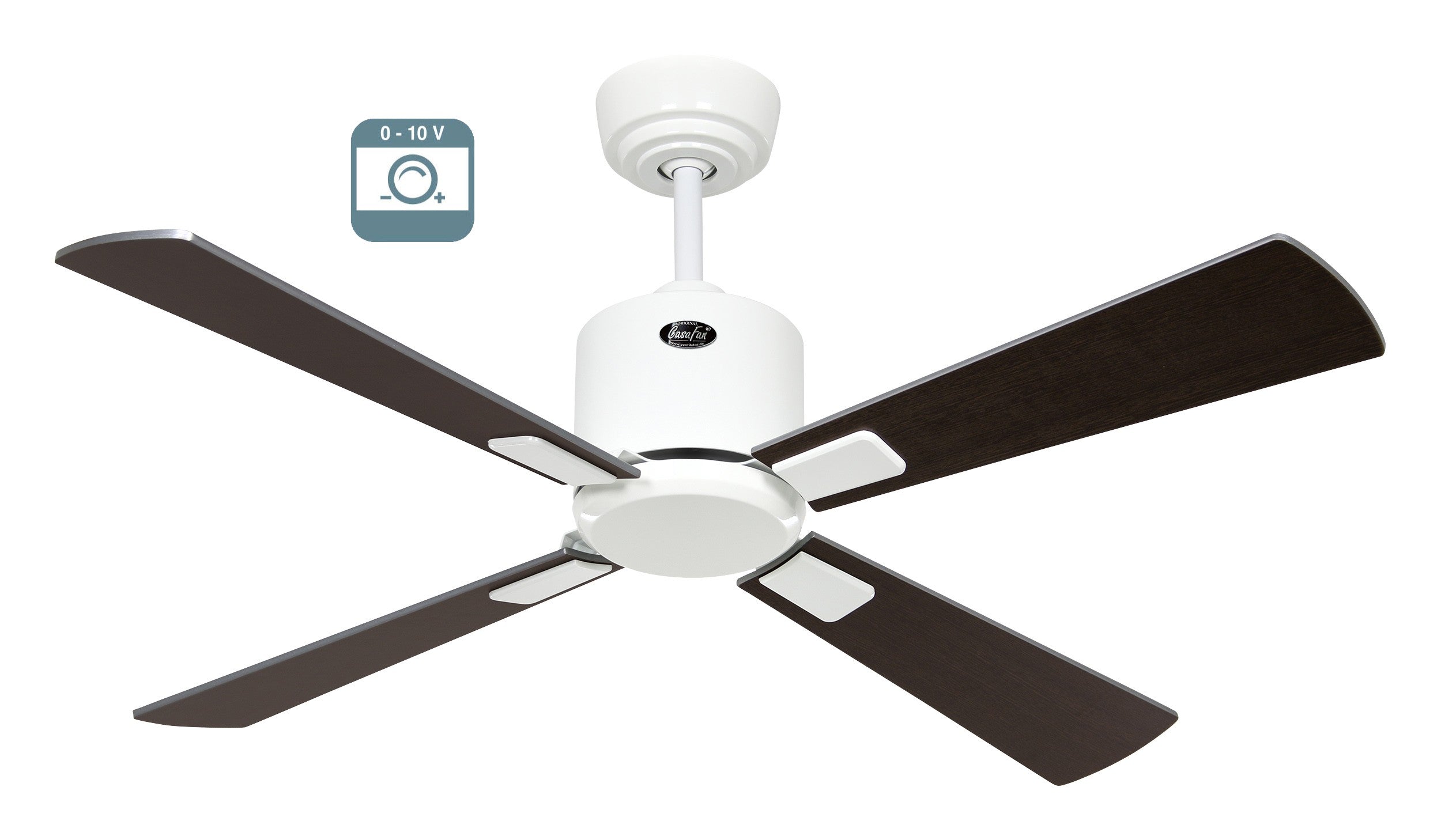 ECO NEO III 103, Ventilatore senza Luce Corpo Bianco, CasaFan