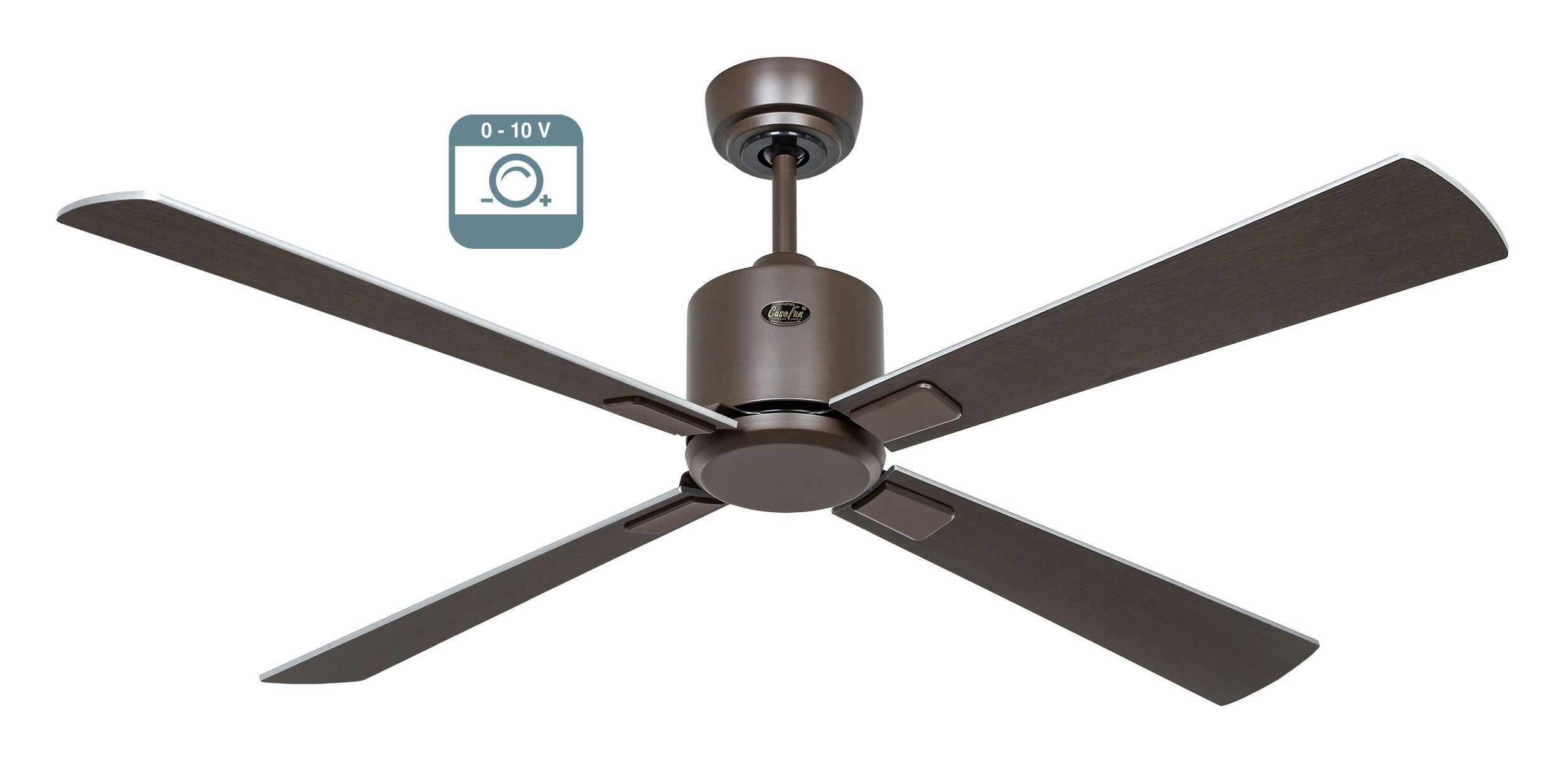 ECO NEO III 132, Ventilatore senza Luce Corpo Marrone, CasaFan