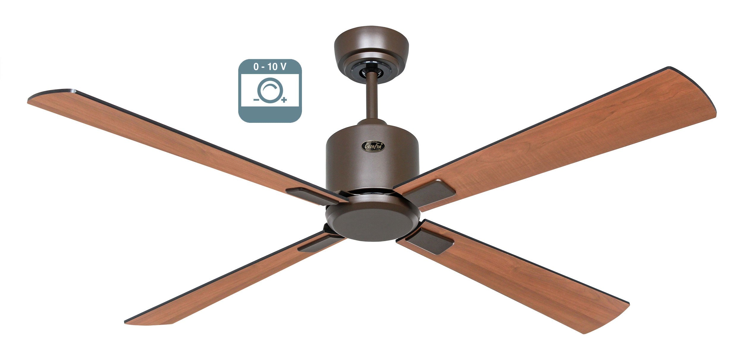 ECO NEO III 132, Ventilatore senza Luce Corpo Marrone, CasaFan