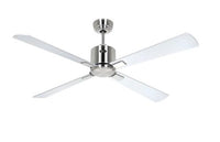 ECO NEO III 132, Ventilatore Acciaio Spazzolato WiFi senza Luce ,