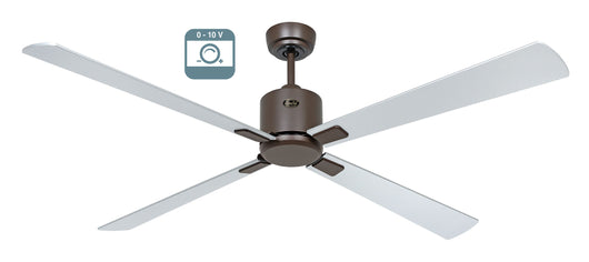 ECO NEO III 152, Ventilatore senza Luce Corpo Marrone, CasaFan