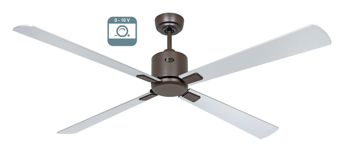 ECO NEO III 152, Ventilatore senza Luce Corpo Marrone, CasaFan