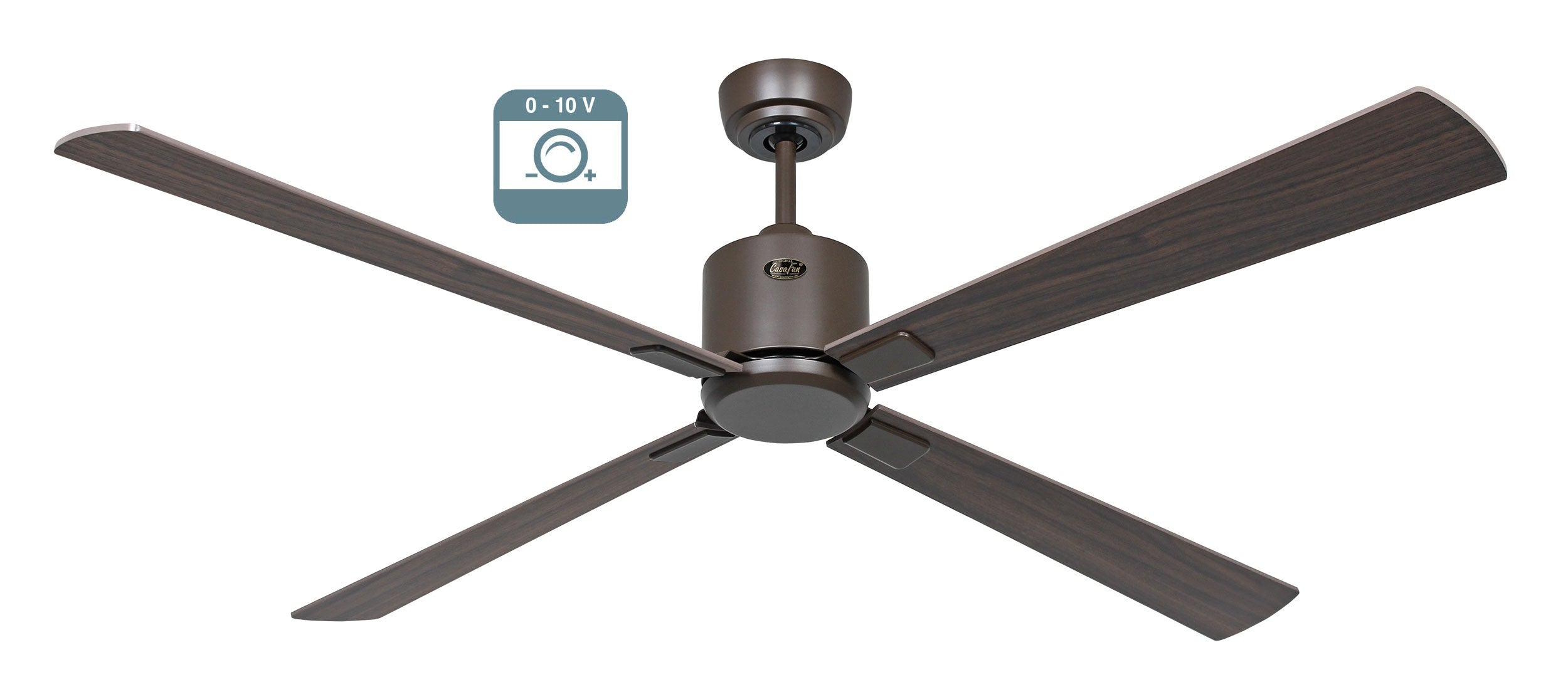 ECO NEO III 152, Ventilatore senza Luce Corpo Marrone, CasaFan